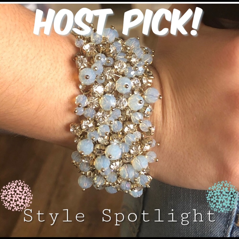 Crystal Rhinestones Bracelet - Picture 2 of 8